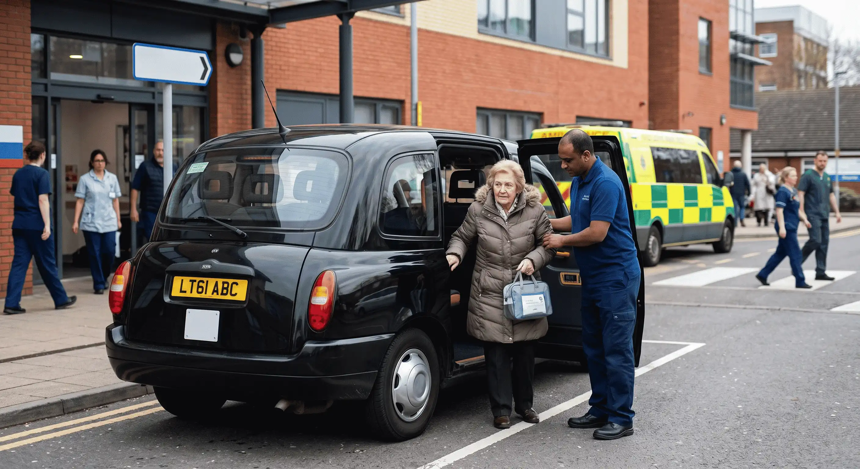 Hospital Taxi Manchester Pre-Booked Transport