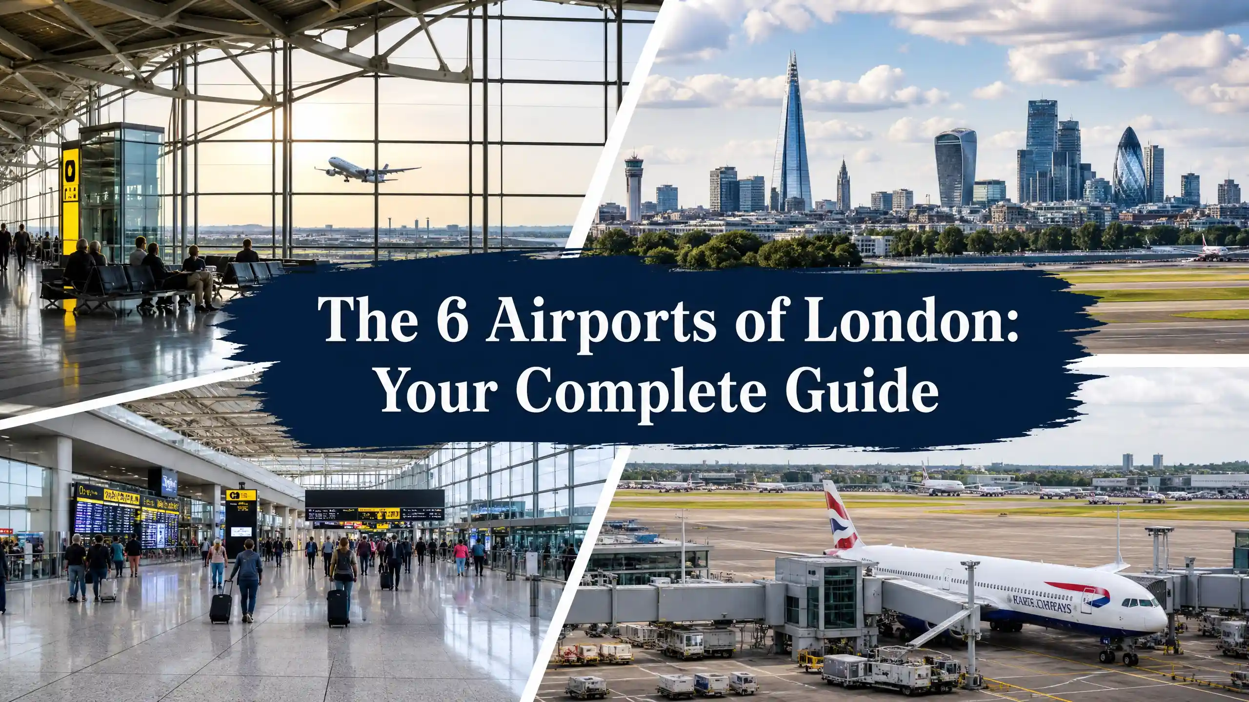 How Many Airports Are There in London, UK